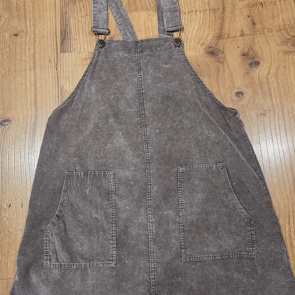 Sadie & Sage Overall Pin Cord Dress